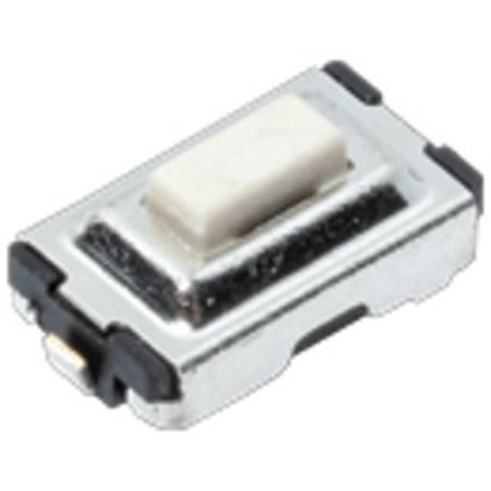 C&K COMPONENTS Keypad Switch, 1 Switches, Spst, Momentary-Tactile, 0.05A, 12Vdc, 2.94N, 2 Pcb Hole Cnt, Solder PTS636SK43LFS